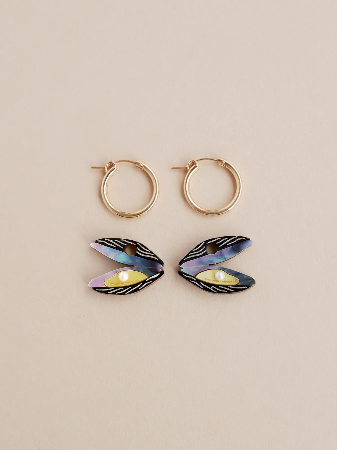 Wolf &amp; Moon - Créoles Moules
