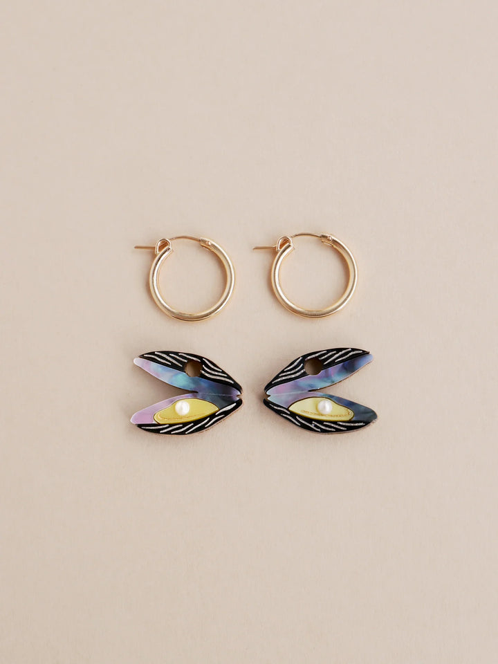 Wolf &amp; Moon - Créoles Moules