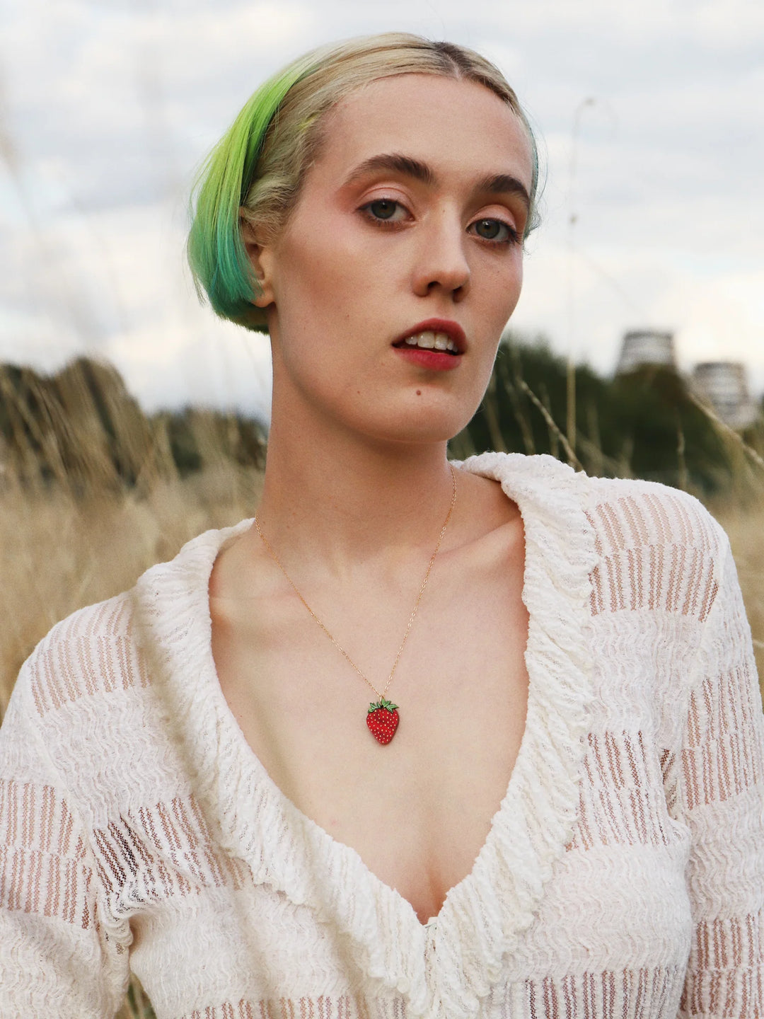 Strawberry Necklace