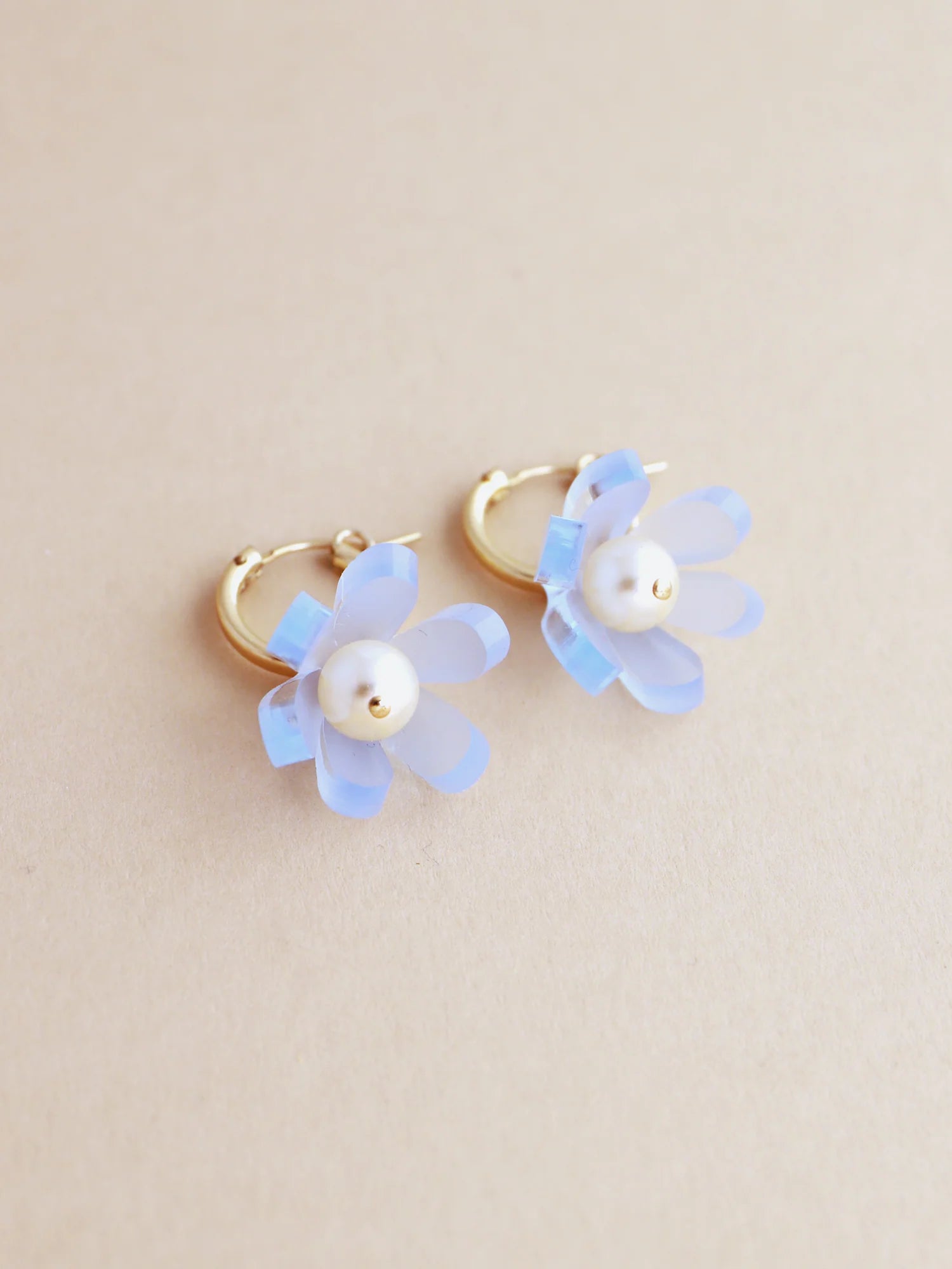 TULIP HOOPS IN BLUE